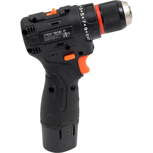 Шуруповерт аккумуляторный PROCRAFT Stromo 12В 30Нм (АКБ 2 Ач+ЗУ+ Оснастка + Кейс) SA12Li New фото 10 Шуруповерт аккумуляторный PROCRAFT Stromo 12В 30Нм (АКБ 2 Ач+ЗУ+ Оснастка + Кейс) SA12Li New фото 10