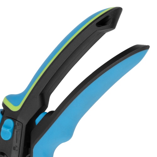 Секатор прямого реза, 225 мм, регулировка захвата, трехкомпонентные рукоятки, Luxe, Palisad фото 6