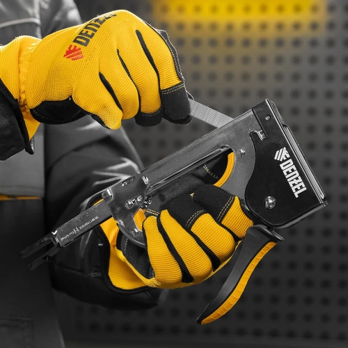 Степлер металлический Denzel скобы в комплекте, плавная регулировка удара, 2К рукоятка, тип 53, 4-14 мм 40223 фото 7 Степлер металлический Denzel скобы в комплекте, плавная регулировка удара, 2К рукоятка, тип 53, 4-14 мм 40223 фото 7