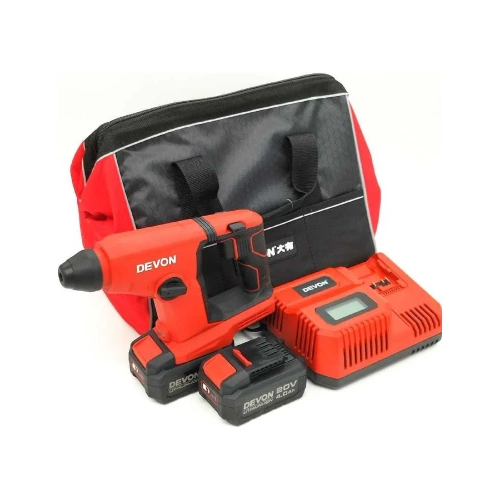 Аккумуляторный перфоратор DEVON 2 АКБ 4 Ач, ЗУ, сумка, 5403-Li-20-SET Аккумуляторный перфоратор DEVON 2 АКБ 4 Ач, ЗУ, сумка, 5403-Li-20-SET