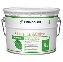 Краска для стен и потолков Tikkurila Finncolor Oasis Hall&Office основа С 9 л