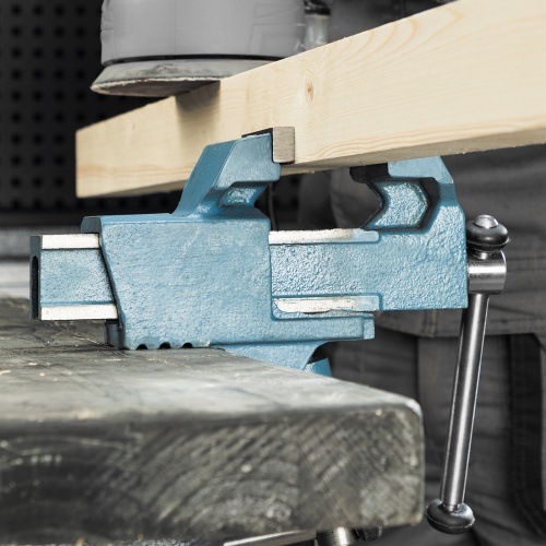 Тиски слесарные, 63 мм, крепление для стола, винтовой зажим (Глазов) фото 31