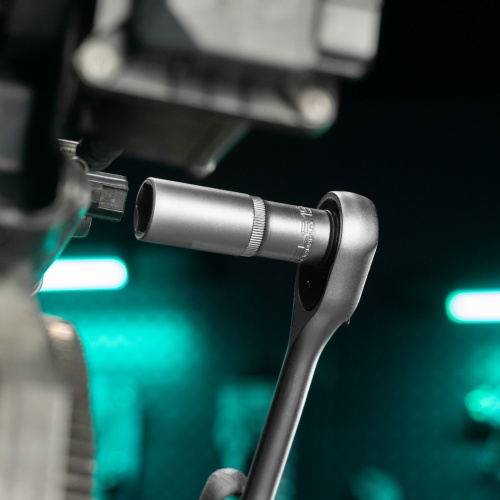 Головка торцевая удлиненная, 19 мм, шестигранная, CrV, под квадрат 1/2 Stels фото 8