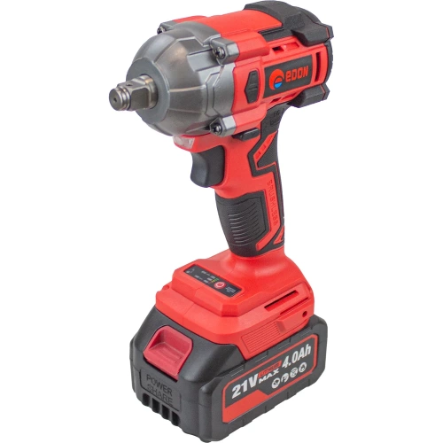 Гайковерт ударный аккумуляторный EDON UAW-21/300CBL 28015 фото 3