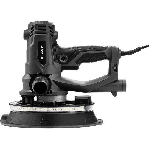 Машина шлифовальная для стен и потолков Ставр 225мм, Stavr SWS 1200-225L, 1200Вт, 1500-2500об/мин, липучка, плавный пуск, подсветка (12 полотен, мешок 20л, сумка) 9030700406 фото 9 Машина шлифовальная для стен и потолков Ставр 225мм, Stavr SWS 1200-225L, 1200Вт, 1500-2500об/мин, липучка, плавный пуск, подсветка (12 полотен, мешок 20л, сумка) 9030700406 фото 9