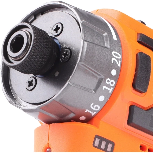 Винтоверт Patriot BR 469 HEX 1/4, 16.8В, 2.0 Ач, 70Нм, 2 акб и зу, кейс 180201469 фото 7