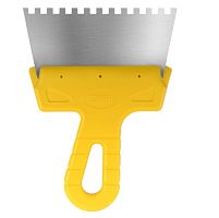 Шпатель фасадный Biber Мастер 35182 зуб 8х8 мм 150 мм