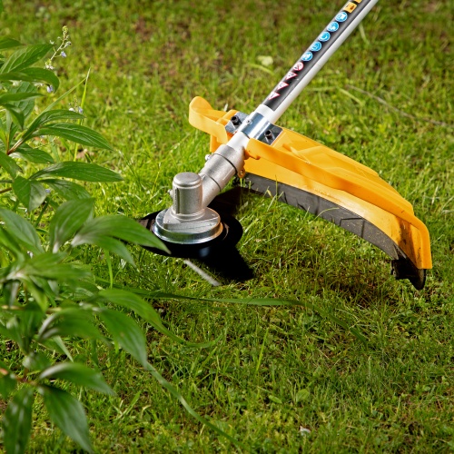 Триммер электрический TE-1400, 1400 Вт, 420 мм, катушка + диск, разборная штанга Denzel фото 21