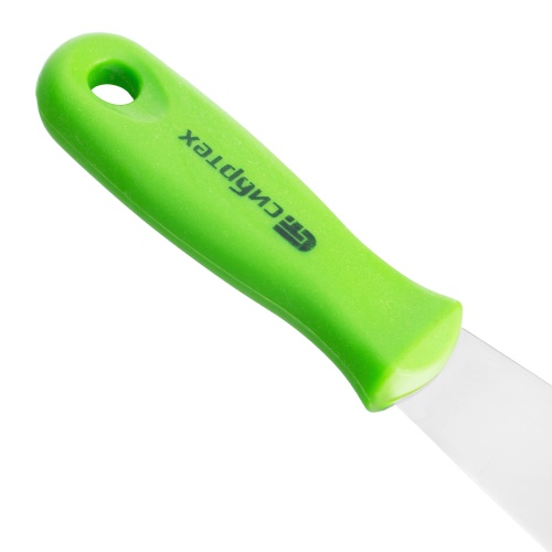 Шпательная лопатка из нержавеющей стали, 40 мм, пластмассовая ручка Сибртех фото 4