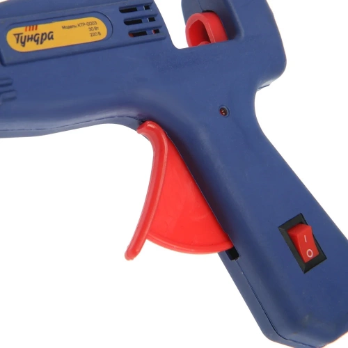 ТУНДРА Клеевой пистолет , 30 Вт, 220 В, выключатель, индикатор, антикапля, шнур 1.2 м, 7 мм ТУНДРА (5786) 6074033 фото 5 ТУНДРА Клеевой пистолет , 30 Вт, 220 В, выключатель, индикатор, антикапля, шнур 1.2 м, 7 мм ТУНДРА (5786) 6074033 фото 5
