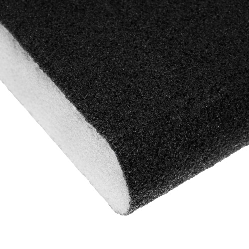 Губка для шлифования, 100 х 70 х 25 мм, овал, Средняя жесткость, P 100 Сибртех фото 4