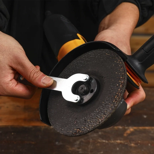 Углошлифовальная машина DEKO (УШМ) DKAG850, 125мм, 850 Вт, c антивибрационной рукояткой 085-1007 фото 7