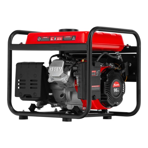 Генератор бензиновый RS-1500, 1,1 кВт, 230В, ручной стартер MTX фото 36