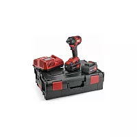 Трехскоростной ударный аккумуляторный шуруповерт FLEX ID 1/4" 18.0-EC/5.0 Set 504920