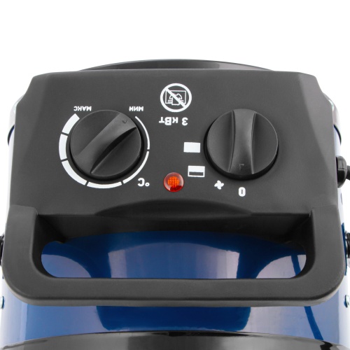 Тепловая пушка, керамический нагреватель K3, 3 режима, 230В, 1500/3000 Вт Сибртех фото 7