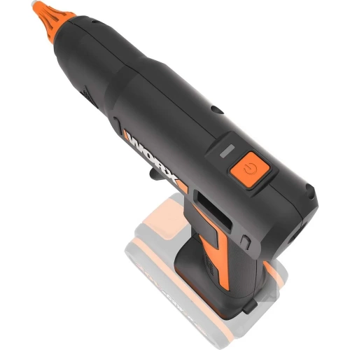 Аккумуляторный клеевой пистолет WORX 20 В, без акб и зу WX045.9 фото 5