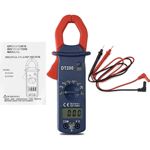 Токовые клещи WHDZ DT200 фото 4 Токовые клещи WHDZ DT200 фото 4