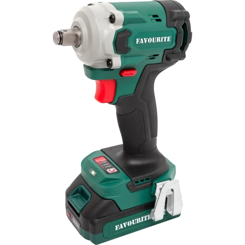 Гайковёрт аккумуляторный FAVOURITE Li-ion, 21 В, 2 Ач, 3100 уд/мин, 600 Нм, квадрат ½", бесщеточный двигатель. АКБ и ЗУ в комплекте OBS OBS 21 TW600.1 фото 7