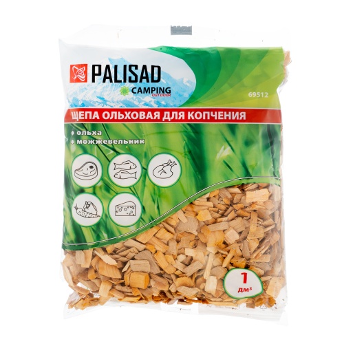 Щепа ольховая с можжевельником для копчения, Camping Palisad фото 3