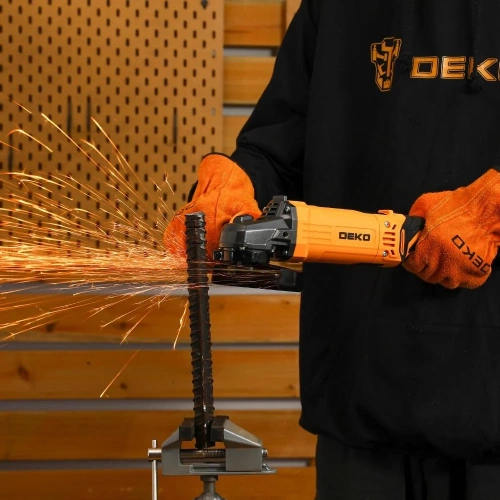 Углошлифовальная машина DEKO (УШМ) AG1400DK, 125 мм, 1400 Вт 083-1027 фото 8 Углошлифовальная машина DEKO (УШМ) AG1400DK, 125 мм, 1400 Вт 083-1027 фото 8