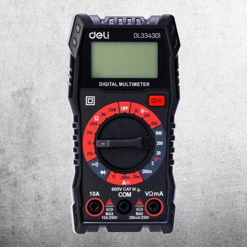 Универсальный цифровой мультиметр DELI DL334301 102976
