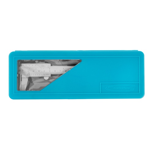 Штангенциркуль, 150 мм, 0.05 мм, нержавеющая сталь, с глубиномером Gross фото 9