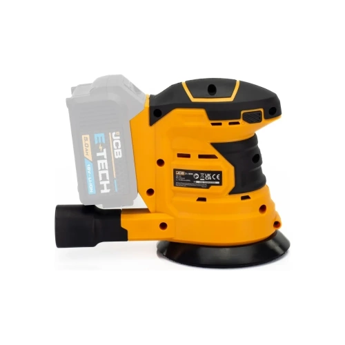 Шлифмашина орбитальная JCB аккумуляторная 18V, 0-10 000об/мин, диаметр диска 125 мм, без аккумулятора JCB-18OS-B-E(57239) фото 3