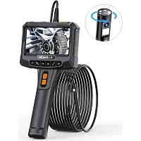 Видеоэндоскоп промышленный iCarTool экран 5", 2 камеры,  2Мп, 1920x1080, 1м, 8 мм зонд, вращение камеры IC-VC700R