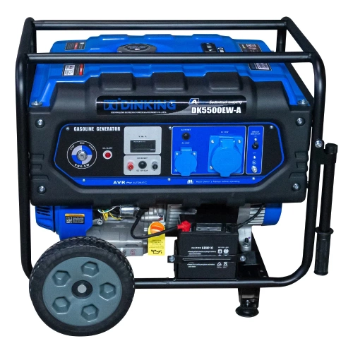 Бензиновый генератор Dinking DKA5500EW (5,5кВт, электростартер, 15лс, колёса) ГЕН014 фото 3