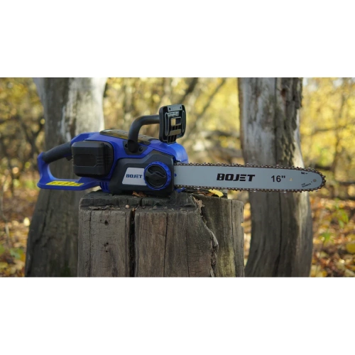 Пила цепная аккумуляторная BOJET 58V, шина 40 см, АКБ 5Ач, ЗУ CCSP60-40 фото 8 Пила цепная аккумуляторная BOJET 58V, шина 40 см, АКБ 5Ач, ЗУ CCSP60-40 фото 8