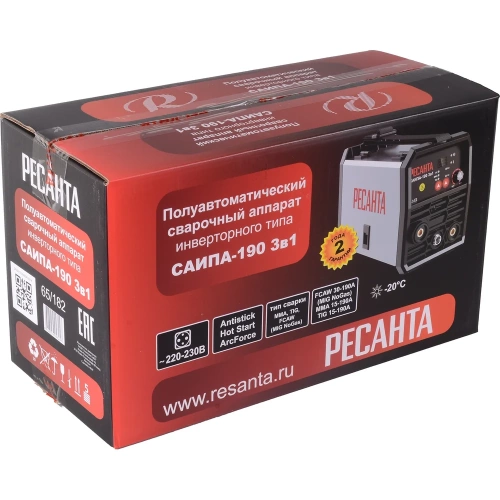 Сварочный полуавтомат САИПА-190 3в1 Ресанта 65/182 фото 8