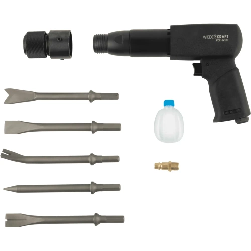 Пневматический молоток WIEDERKRAFT 2500 уд/мин, HEX 175 мм WDK-24120 фото 8