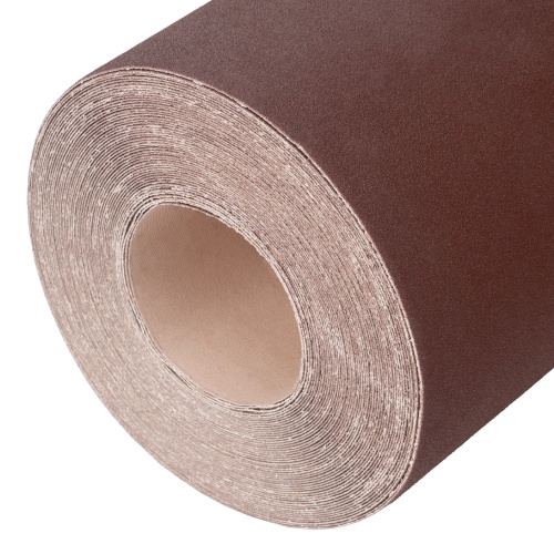 Шкурка на тканевой основе, KK18X W, зернистость 16Н(Р 80) бобина 200 мм х 20 м, водостойкая, "БАЗ" фото 4