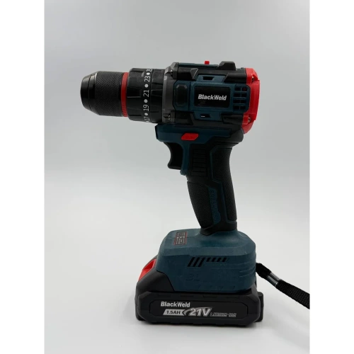 Ударная бесщеточная аккумуляторная дрель-шуруповерт BlackWeld JZ02-10R 21V 1.5Ah 150179 Ударная бесщеточная аккумуляторная дрель-шуруповерт BlackWeld JZ02-10R 21V 1.5Ah 150179