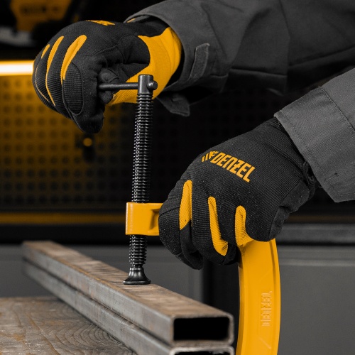 Струбцина G-образная, усиленная, 100 мм Denzel фото 10