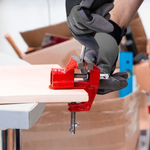 Тиски, 75 мм, крепление для стола Sparta фото 29