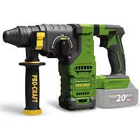 Перфоратор аккумуляторный бесщеточный PROCRAFT 20В 2,8 Дж, без АКБ и ЗУ PHA30