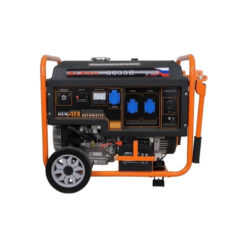 Бензиновый генератор LIFAN 6500E 5GF-4 220В, 5/5,5 кВт, 13 л.с. 00-00000220