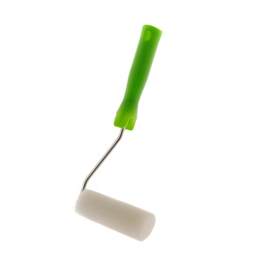 Валик Сибртех Поролон с ручкой и 2 шубки 100 мм D 42 мм 80445 фото 3