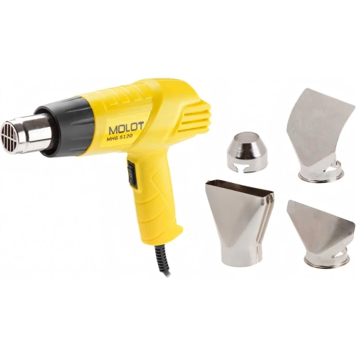 Строительный фен-термовоздуходувка MOLOT MHG 5120 MHG5120K0022 фото 7 Строительный фен-термовоздуходувка MOLOT MHG 5120 MHG5120K0022 фото 7