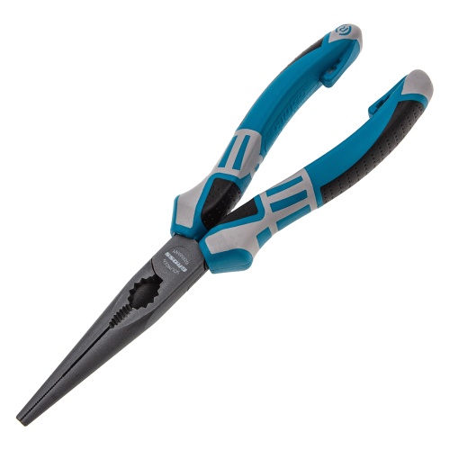 Длинногубцы прямые 205 мм, трехкомпонентные рукоятки Gross Длинногубцы прямые 205 мм, трехкомпонентные рукоятки Gross