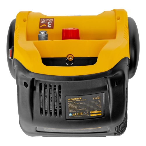 Компрессор воздушный безмасляный РС 1/6-180,1, 1 кВт, 180 л/мин, 6 л Denzel фото 10