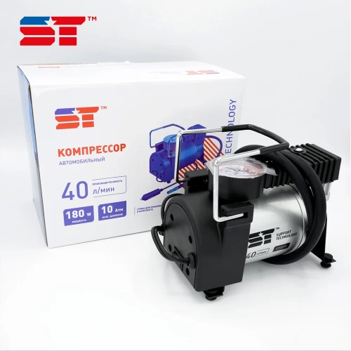 Компрессор ST Support Technology 40 л/мин до 10 атм металлический (580) 351432a фото 3
