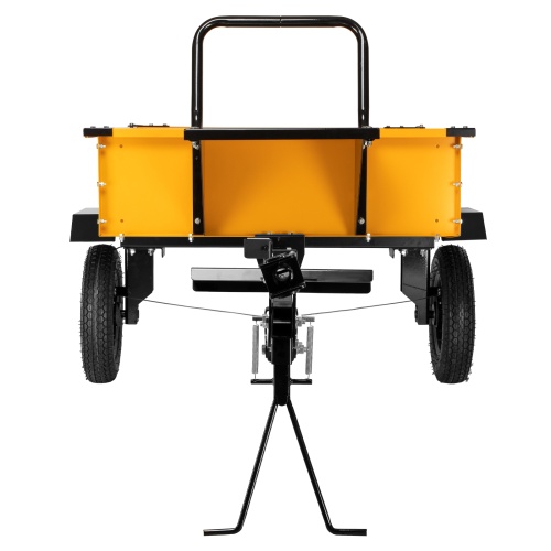 Прицеп для мотоблока TT-500, оцинк., груз. 500 кг, рег. сцепка, колеса 4.00-10, в упаковке Denzel фото 7 Прицеп для мотоблока TT-500, оцинк., груз. 500 кг, рег. сцепка, колеса 4.00-10, в упаковке Denzel фото 7