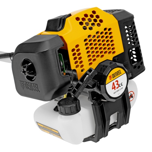 Триммер бензиновый DGT 430S, 43 см3, 2.5 л. с, разъемная штанга, состоит из 2 частей Denzel фото 8