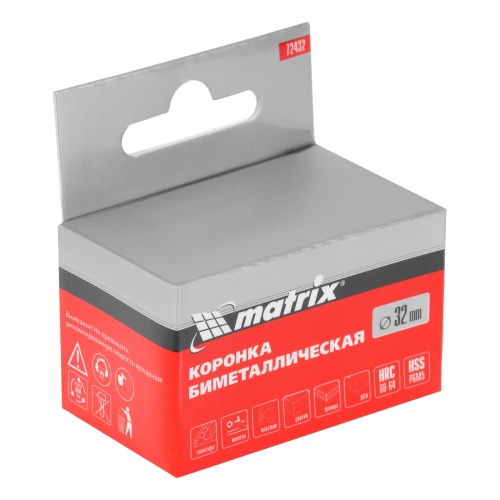 Коронка Bimetal, 32 мм Matrix фото 7 Коронка Bimetal, 32 мм Matrix фото 7