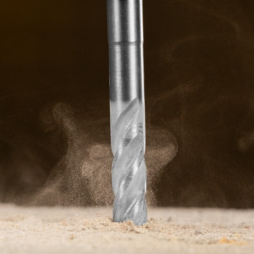 Бур по бетону, цельная крестовая пластина, 10x115 мм, SDS PLUS Denzel фото 11