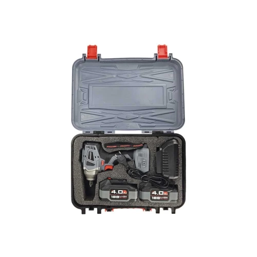 Аккумуляторный гайковерт бесщеточный импульсный Profipower MKDTW-18B (Li-ion-2шт, 4.0Ач, 330Нм, З/У, кейс) E0081 фото 5