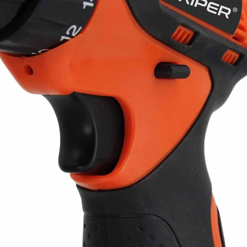 Аккумуляторная дрель-шуруповерт SKIPER CS2800-1 (12В, 2 акк, 1,5 А/ч Li-ion, 2 ск, 19 Нм, кейс) 00-00015032 фото 4 Аккумуляторная дрель-шуруповерт SKIPER CS2800-1 (12В, 2 акк, 1,5 А/ч Li-ion, 2 ск, 19 Нм, кейс) 00-00015032 фото 4