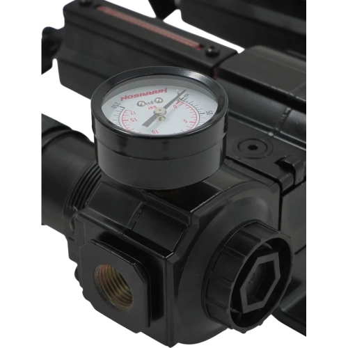 Блок подготовки с фильтром HARRISON 25 мкм, фильтром 5 мкм и регулятором 1/2', 3964 л/мин HRS-FFR3964 фото 10